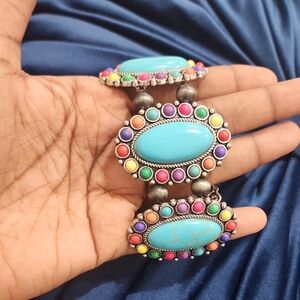 Most Beautiful ❤️ Turquoise and Multicolor Beaded Bracelet